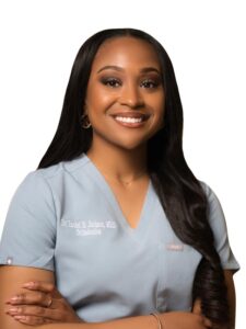 Dr. Rachel Jackson headshot Dr. Rachel Jackson, orthodontist at Texas Tiny Teeth